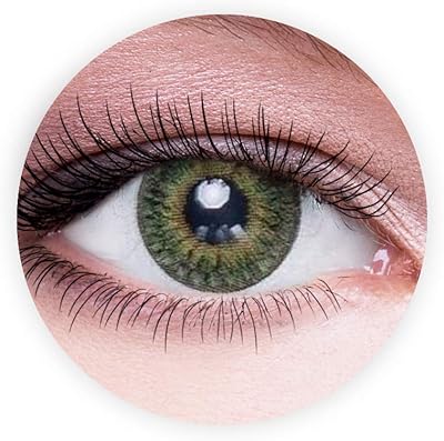 Dahab Medusa contact lenses, Cosmetic contact lenses Dahab Unisexes, disposable 9 months, Dark green degrades, Eyes Expansion.. Experience the ease of modern shopping with DIAYTAR NIGERIA's comprehensive platform and quick delivery.