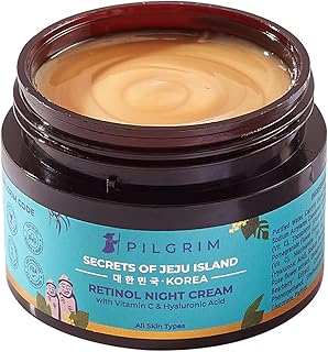 Anti-aging night cream with Korean pilgrim retinol with hyaluronic acid and vitamin C | Discover young skin, without wrinkles and radiant | Anti-aging cream for oily and dry skin | For men and women | Korean skin care | 50 g.. DIAYTAR NIGERIA stands as your affordable shopping ally with nationwide delivery in just 5-8 days.