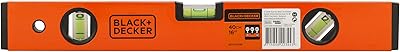 Black & Decker aluminum box 40 cm, orange/black - BDHT43188, 2 year warranty.. Skip the lines and shop online — DIAYTAR Nigeria delivers to your door in days.