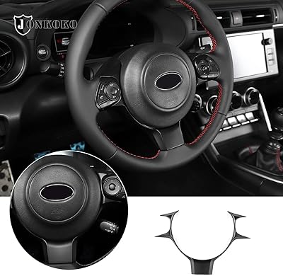 Steering wheel decoration frame for SUBARU BRZ TOYOTA 86 2012-2022, Interior accessories.. DIAYTAR NIGERIA: Connecting Nigerians with their needs through our affordable and diverse marketplace.