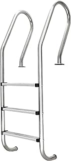 Pool handrail, stainless steel swimming pool support bar 304 for creeding pool entrance, load capacity of 250 lbs / silver / 1.2 mm (silver 1,2 mm).. DIAYTAR NIGERIA promises affordability and variety with every purchase, delivered in 5-8 days.