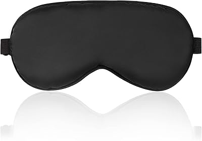Sleepment mask in silk satin for women and men, travel banner by plane and adjustable strap, black, one size.. Your complete e-commerce destination, DIAYTAR NIGERIA combines variety with budget-friendly nationwide shipping.