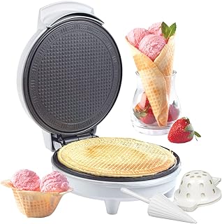 Cornets machine and waffle bowls - includes a shaping roll and a bowl piston - Homemade homemade cream cornets machine.. DIAYTAR NIGERIA: Where quality meets affordability, with thousands of products delivered in less than 8 days.