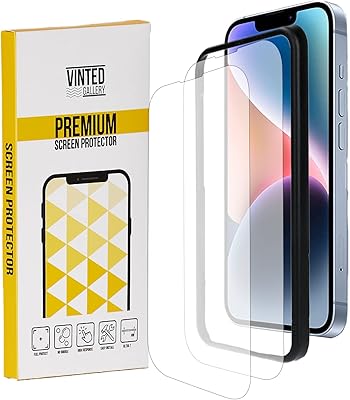 High resolution transparent screen protector for iPhone 14, 6.1 inch [2 rooms].. Discover a new way to shop with DIAYTAR NIGERIA's comprehensive marketplace and quick delivery options.