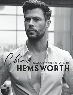 Black and white photography photo book by Chris Hemsworth Vol. 3: 30 best selected images of the famous actor for loyal fans.. DIAYTAR NIGERIA: Your affordable gateway to thousands of products delivered promptly nationwide.