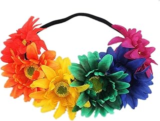 Dazzling hair accessory with sunflower crown Boho crown - free waist.. DIAYTAR NIGERIA: Making quality products accessible to all Nigerians at affordable prices.