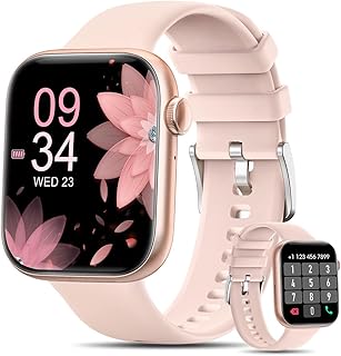 Intelligent Women's Watch for Women (answer/make calls), 2022 The most recent Bluetooth intelligent watch 1.8 '' for Android iPhones, 5atm waterproof outdoor activity tracker with a voice AI/heart rate/SPO2/Sleep monitor, Intelligent pink watch.. Shop the future with DIAYTAR NIGERIA - thousands of products, unbeatable prices, delivery within a week.