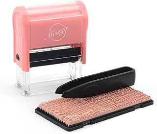 Misyo DIY ink tampon up to 3 lines, clothing label with personalized text, paper and fabric markers.. Shop for everything you need at DIAYTAR NIGERIA, with budget-friendly prices and quick delivery.