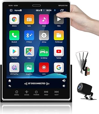 Autradio Remode vertical double din stereo Android 95 inch touch screen.. DIAYTAR NIGERIA brings the marketplace to every Nigerian home with affordable prices and quick delivery.