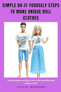 Simple DIY steps to make unique doll clothes: draw patterns and give your dolls a beautiful and unique outfit.. DIAYTAR NIGERIA: Creating access to affordable products for every Nigerian with our swift delivery service.