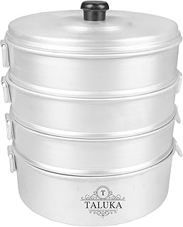 Taluca Moker Maker in aluminum (diameter: 23.3 cm, height: 32.7 cm).. Affordable shopping made easy on DIAYTAR Nigeria, with fast delivery from 5 to 8 days.