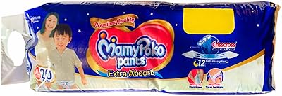 Mamiboko Pants extra sup layers, size XL20, 12-17 kg (20 pieces).. Shop across categories at DIAYTAR NIGERIA with the confidence of affordable prices and delivery within 8 days.