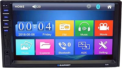 Blowbank Sunsun Stereo Din Din Stereo LCD Reception in the shape of a 7 -inch T -shaped with AM/FM, Bluetooth, USB, SD, Aux, Mirror Link support.. Shop from our extensive catalog at DIAYTAR NIGERIA and enjoy doorstep delivery in just 5-8 days.