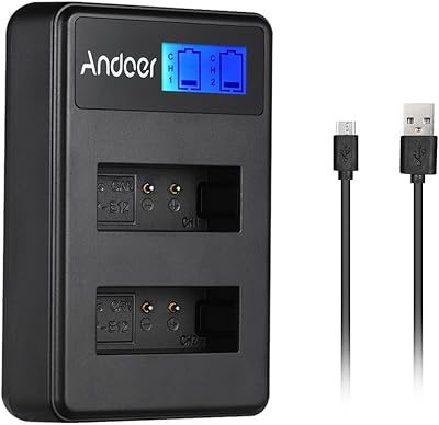 USB compact Double Canal LCD2-LPE12 Labemoss USB battery charger with LCD screen for Canon LP-E12 for Canon Rebel SL1, EOS-M, EOS M2, EOS M10, EOS M50, EOS M100.. Experience the power of choice with DIAYTAR NIGERIA's vast catalog and affordable 5-8 day delivery.
