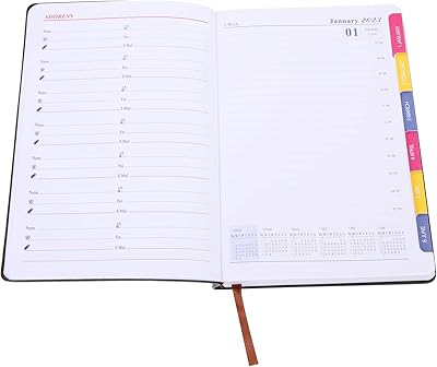 Stobock 2023 Agenda Carnet With Boutts 2023 monthly daily weekly schedule academic time planning stationery gray gift stationery.. DIAYTAR NIGERIA: Bringing quality products to every Nigerian home at prices everyone can afford.