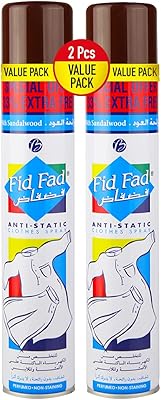 Antistatic spray for clothing with bland sandalwood (300 ml, pack of 2, brown).. DIAYTAR NIGERIA provides endless shopping possibilities with affordable prices and prompt delivery service.