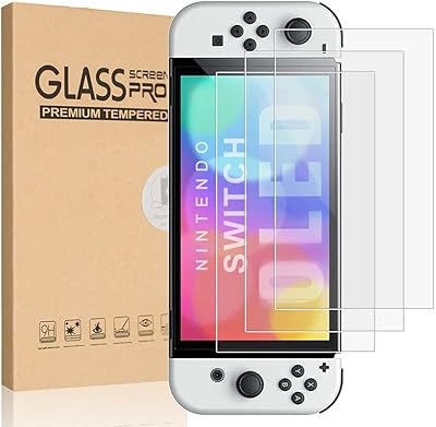 [3pcs] T-tercell glass screen protector for Nintendo Switch OLED 2021, Superior quality tempered glass screen protector for Nintendo Switch OLED 7 inch.. From kitchen tools to phones — DIAYTAR Nigeria ships it all in a week.