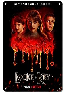 Locke and Key Emilia Jones Connor Jessup Metal Plates Film for Men and Women, Mural Artistic Decor for the House, Bars, Clubs, Cafés 8x12 Inces.. DIAYTAR NIGERIA: Your affordable shopping destination with thousands of products delivered in days.