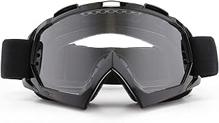 Motorcycle glasses, Kastwave Dirt Bike All-Terrain Race Glasses, Anti-scratching and anti-dust riding glasses, thick UV400 thick lining glasses, (Black and transparent glasses).. Why wait? Get your order in 5–8 days with DIAYTAR Nigeria.