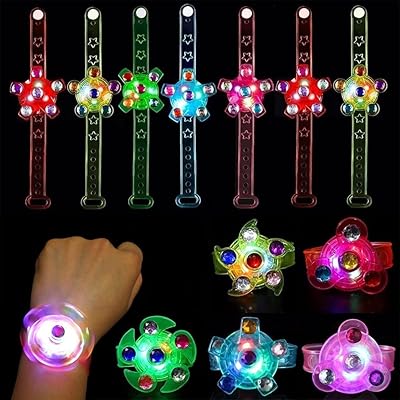 Set of LED Fidget Spinner LED LED bracelets for children from 4 to 8 years old, 8 to 12 years old, party supplies that shine in darkness, birthday gifts, treasure chest games in class, carnival price and Pinata gift bags.. Experience the future of shopping with DIAYTAR NIGERIA's extensive selection delivered in just 5-8 days.