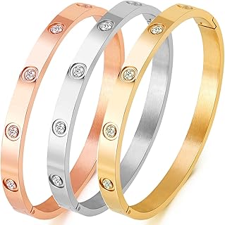 Ad Jewelry Love bracelet in 18 -carat stainless stainless stainless.. DIAYTAR NIGERIA: Where shopping is easy, prices are low, and delivery is just days away.
