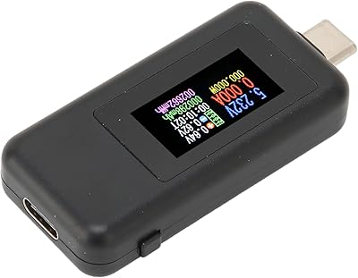 Digital USB tester, long lifespan, high precision switching, USB storage, real -time tester for phones, laptops, car chargers.. Experience shopping without limits at DIAYTAR NIGERIA, where affordability meets convenience in just days.