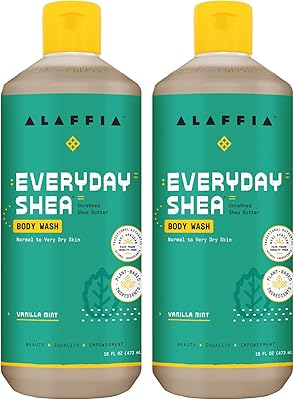 Daily cleaner for the body Alava shea, vanilla and mint, 16 fz (package of 2).. Your comprehensive marketplace awaits at DIAYTAR NIGERIA with affordable prices and reliable delivery times.