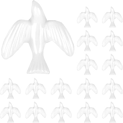 36 mini doves for crafts, 1.5 inches, white miniature birds doves for crafts and wedding cake decorations (36 1.5 inch rooms).. Every order, every item — DIAYTAR Nigeria delivers fast and reliably.