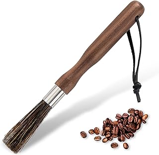 Castowave coffee cleaning brush, Cleaning brush for espresso machine, coffee mill brush, natural walnut wood with rope, barista home kitchen tool.. DIAYTAR NIGERIA: Where quality products become affordable with our nationwide shipping service.