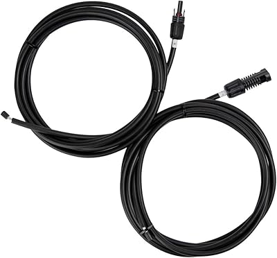 10 -foot 10 -foot 10 -foot 10 -feet solar thread extension cables with female and male connector, 1 pair, black.. DIAYTAR NIGERIA: Where affordability and variety come together with nationwide 5-8 day delivery.
