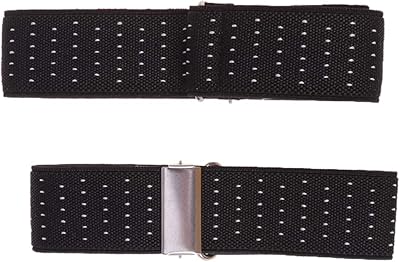 Artiebetter elastic non -slip brassards adjustable for men, a pair of 2.5 cm, black and white.. DIAYTAR NIGERIA: Revolutionizing accessibility to quality products at budget-friendly prices across Nigeria.
