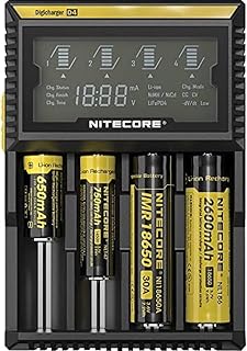 Universal digital battery charger Nightcore D4 Digicharger with LCD screen for batteries 18650 - AA AAA Lithium Ion.. Your ultimate shopping destination, DIAYTAR NIGERIA combines extensive selection with affordable shipping.
