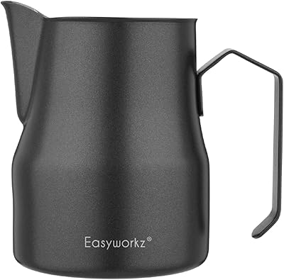 Stainless steel milk mousseur pitcher for espresso machine, coffee, cappuccino and latte, capacity 450 mll.. Shop quality and variety at unbeatable prices on DIAYTAR Nigeria — delivery in under 8 days.