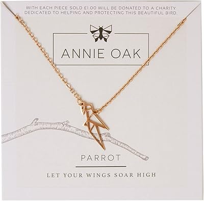 Annie Oak Collar For Women in Stainless Stainless Stainlessness 316L in 18 carat pink gold with geometric parrot of length princess.. DIAYTAR NIGERIA: Where thousands of products meet affordable prices and reliable 5-8 day delivery.
