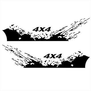 4-room 4x4 all-terrain car stickers (40x10cm) Mountain graphic sticker (190x50cm) for exterior black car truck accessories.. Everything you need is on DIAYTAR Nigeria — just a click away.