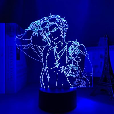 Beaver for girls and boys, anime night light, Idolish7 lighting lamp for children's bedroom decoration, birthday gift, manga idolish7, bedside lighting with remote control.. Shop smarter, not harder with DIAYTAR NIGERIA - thousands of products at your fingertips with affordable delivery.