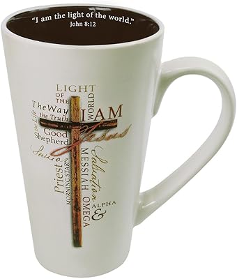 Christian Art Gifts Coffee Mug Long Light Stone Stone.. Your shopping dreams realized through DIAYTAR NIGERIA's affordable platform with reliable delivery times.