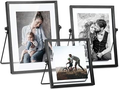 Set of terevi glass photo frames, simple floating metal frame with glass cover comprising 4x4, 4x6, 5x7.. Thousands of items, all priced just right — shop DIAYTAR Nigeria today.