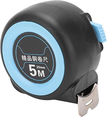 Ribbon to be measured 16.4 feet 5 m, ribbon to be measured with retractable metric for construction, pocket rule easy to read with rubber protective shell for surveyors, engineers, electricians, industrialists.. DIAYTAR NIGERIA connects desires with reality through affordable prices and reliable delivery service.