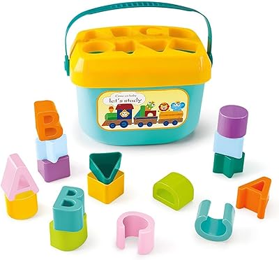 Baybee sorting blocks for children's toys, baby sorting toy storage bucket with handle, sorter of children's shapes and blocks for children | Learning stackable sorting blocks, children's toys, toddlers 1 year old and more, boy and girl.. DIAYTAR NIGERIA makes online shopping accessible to all with budget-friendly prices and reliable delivery.