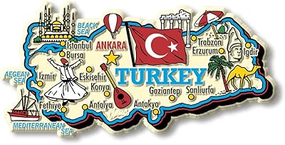 Classic magnets Jumbo turkey card, collection souvenirs, made in the United States.. DIAYTAR NIGERIA combines affordability, variety, and convenience with nationwide delivery services.