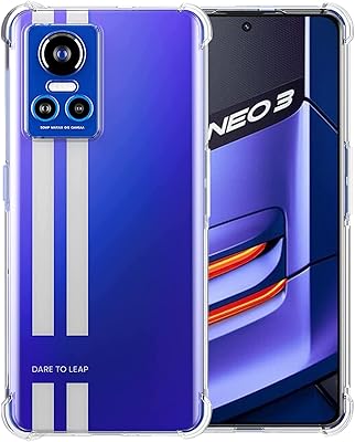Mohadjia Realme GT Neo 3 Protective shell, ultra fine, transparent, light, shock resistant, TPU for Realme GT Neo 3 (transparent) 6.7 inches.. DIAYTAR NIGERIA: Where smart shoppers find everything they need at prices they can afford.