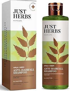 Just Herbs Amla Neem Nourishing 8 in 1 Nourishing Shampoo to control hair loss for men and women - Suitable for oily -free, sulfate or paraben, 200 ml leathers, 200 ml.. Experience the power of choice with DIAYTAR NIGERIA's vast catalog and affordable 5-8 day delivery.