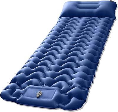 Camping mattress mattress Inflatable carpet with integrated pump cushion.. DIAYTAR NIGERIA combines affordability, variety, and convenience with nationwide delivery services.