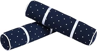 Pillow for newborn cotton print lush & beyond pea with ultra soft polyester padding (31 x 14), dark blue.. Discover a world of choices with DIAYTAR NIGERIA's extensive marketplace and prompt shipping service.