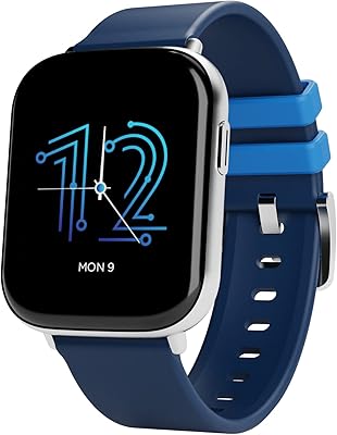Intelligent Bot Matrix Watch with 1.65 -inch AMOLED screen, always active mode, high -end design, monitoring of heart rate and blood oxygen, healthy ecosystem, sports modes, 3atm resistance, 7 -day battery (ocean blue).. DIAYTAR NIGERIA delivers happiness in 5-8 days with our affordable and diverse product range.
