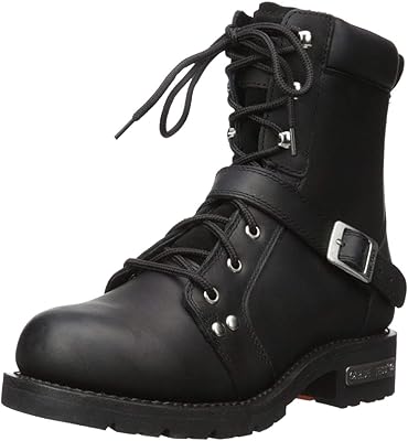 Riptecs riding boots in 8 inch lace for men with side zipper, molded sole in one room with soft united end and comfortable padded insole, black.. Shop with purpose and save with DIAYTAR NIGERIA's extensive platform and nationwide delivery service.