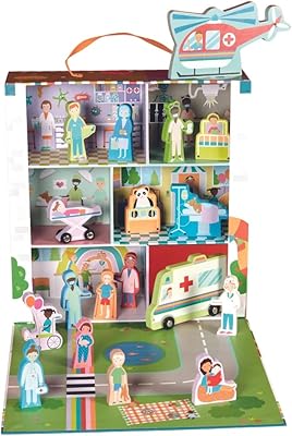 Flos & Rock Hospital Hospital Gaming Box with 44P6425 wooden parts.. Transform your shopping experience with DIAYTAR NIGERIA's vast product selection delivered at unbeatable prices.