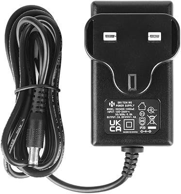 AC adapter to DC 24 V 1A, socket 5.5 mm x 2.1 mm.. Experience budget-friendly shopping at DIAYTAR NIGERIA, Nigeria's premier online marketplace with quick delivery.
