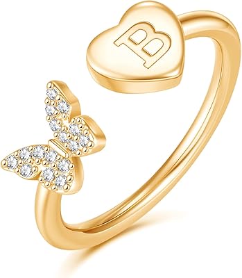 Stackage Sliding Rings for Women Girls, Butterfly Singles Plated Gold Plated Women Girls, stackable rings for teenage girls.. Shop with ease at DIAYTAR NIGERIA, Nigeria's premier e-commerce platform offering budget-friendly shipping.